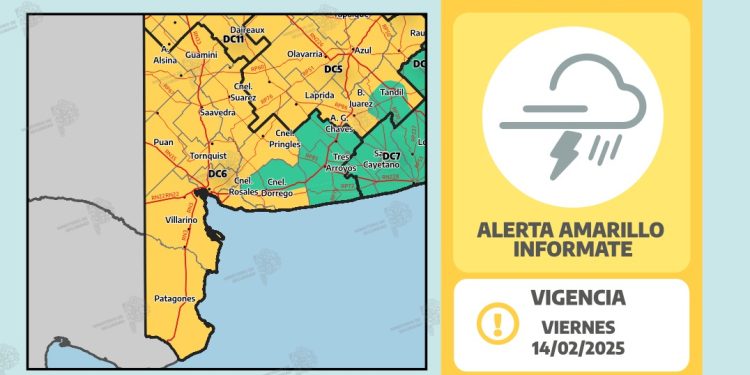 EMITIERON UN NUEVO ALERTA PARA BAHÍA Y LA ZONA, CON VIENTOS DE HASTA 90KM/H