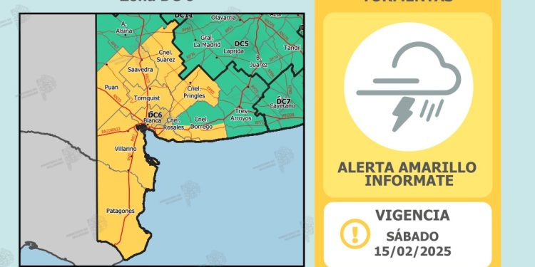 SIGUE VIGENTE LA ALERTA, TORMENTAS Y VIENTOS DE HASTA 80 KM/H