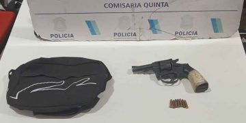 UN HOMBRE QUE ANDABA A LOS TIROS POR VISTA ALEGRE FUE DETENIDO