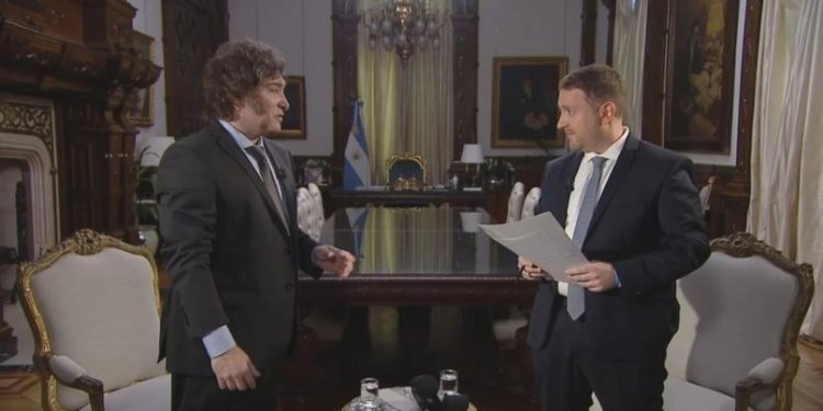 JAVIER MILEI HABLO SOBRE EL CRIPTOGATE: «OBRÉ DE BUENA FE Y ME COMI UN CACHETAZO»
