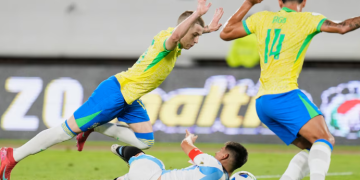 ARGENTINA EMPATÓ 1-1 CON BRASIL Y EL TÍTULO DEL SUDAMERICANO SUB 20 SE DEFINIRÁ LA ÚLTIMA FECHA