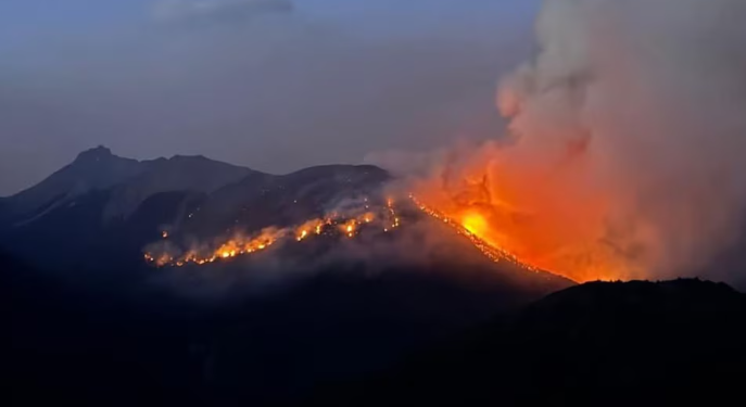 EL GOBIERNO DIO DETALLES DEL OPERATIVO CONTRA EL FUEGO EN LA PATAGONIA