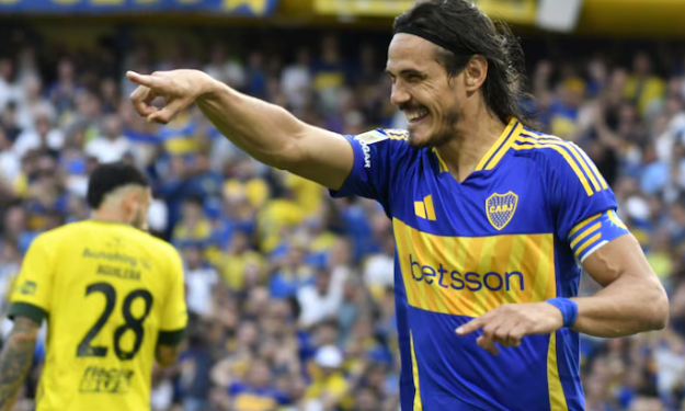 BOCA JUNIORS GOLEÓ 4 A 0 A DEFENSA Y JUSTICIA EN LA BOMBONERA Y ES PUNTERO DEL CAMPEONATO