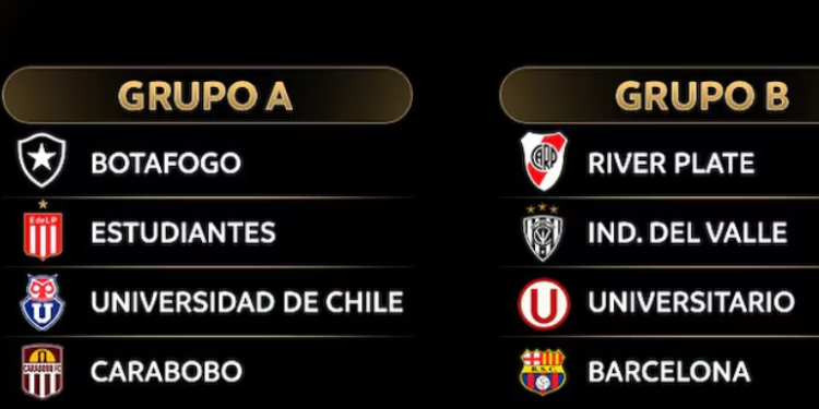 SE SORTEO LA FASE DE GRUPOS DE LA COPA LIBERTADORES