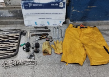 ROBABAN CABLES DE ENERGÍA ELÉCTRICA Y LOS ATRAPARON