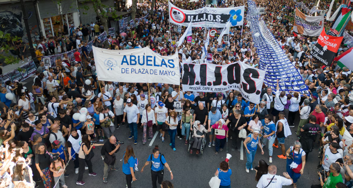 LOS ORGANISMOS DE DERECHOS HUMANOS HARÁN UN SOLO ACTO EL 24 DE MARZO Y LEERÁN UN DOCUMENTO CONJUNTO