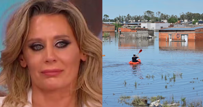 ROCÍO MARENGO ROMPIÓ EN LLANTO POR LAS INUNDACIONES EN BAHÍA BLANCA Y CONTÓ EL GESTO SOLIDARIO QUE TUVO SU HERMANO