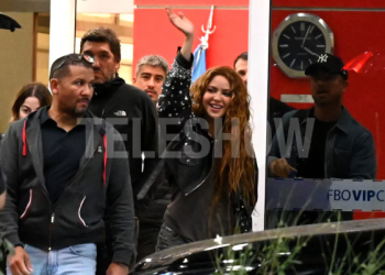 SHAKIRA LLEGÓ A LA ARGENTINA EN MEDIO DE UNA MULTITUD DE FANS