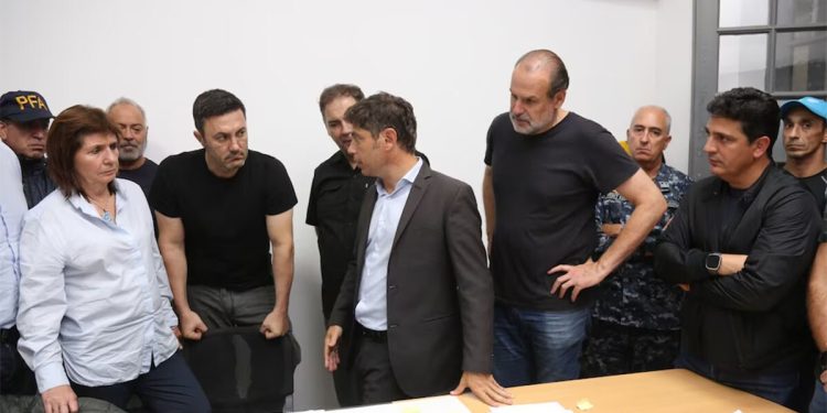 BULLRICH ESTUVO EN BAHÍA: «ESTAMOS TRABAJANDO ARTICULADAMENTE CON LA PROVINCIA Y LA MUNICIPALIDAD»