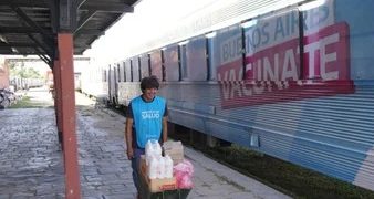 LLEGÓ EL TREN SANITARIO A BAHÍA Y ESTE JUEVES COMIENZA A BRINDAR ATENCIÓN