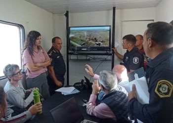 CON LA PRESENCIA DE LOS PADRES DE LAS HERMANAS HECKER, HICIERON LA RECONSTRUCCIÓN