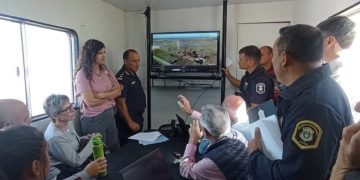 CON LA PRESENCIA DE LOS PADRES DE LAS HERMANAS HECKER, HICIERON LA RECONSTRUCCIÓN