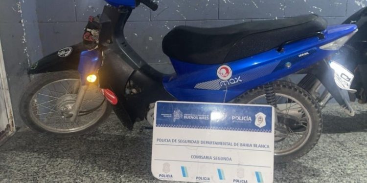 UN HOMBRE FUE DETENIDO LUEGO DE UNA PERSECUCIÓN POR ROBAR UNA MOTO