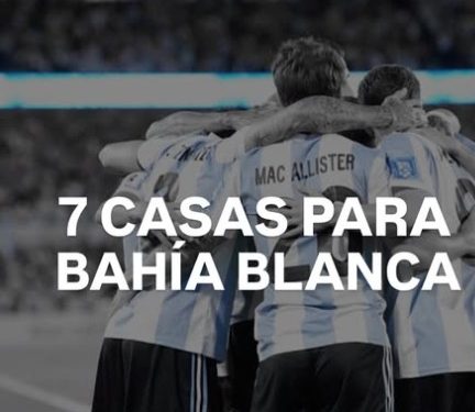 «CHIQUI» TAPIA CONTÓ CUÁNTAS CASAS SE CONSTRUIRÁN EN BAHÍA LUEGO DE LOS GOLES DE LA SELECCIÓN