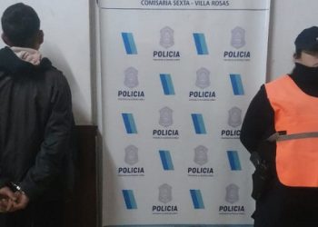 FUERON CAPTURADOS MIENTRAS ESTABAN ARRIBA DE UN TECHO