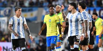 HISTÓRICA GOLEADA: ARGENTINA DERROTÓ 4 A 1 A BRASIL EN EL MONUMENTAL