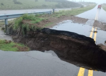 DECLARARON LA EMERGENCIA VIAL EN LAS RUTAS DE BAHÍA BLANCA A CAUSA DE LOS DAÑOS PROVOCADOS POR LA TORMENTA