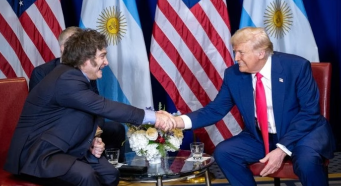 DONALD TRUMP ASEGURÓ QUE ESTÁ ABIERTO A FIRMAR UN ACUERDO DE LIBRE COMERCIO CON ARGENTINA