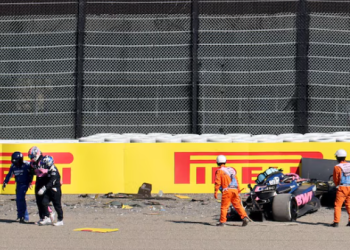 EL PARTE MÉDICO DE JACK DOOHAN TRAS EL IMPACTANTE CHOQUE QUE PROTAGONIZÓ CON SU ALPINE EN LA PRÁCTINA 2 DE JAPÓN