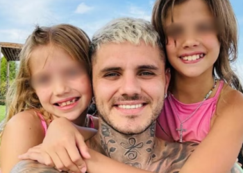 MAURO ICARDI COMENZÓ LA REVINCULACIÓN CON SUS HIJAS BAJO SUPERVISIÓN JUDICIAL