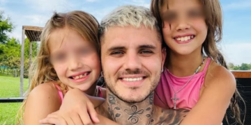 MAURO ICARDI COMENZÓ LA REVINCULACIÓN CON SUS HIJAS BAJO SUPERVISIÓN JUDICIAL