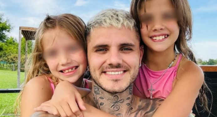 MAURO ICARDI COMENZÓ LA REVINCULACIÓN CON SUS HIJAS BAJO SUPERVISIÓN JUDICIAL