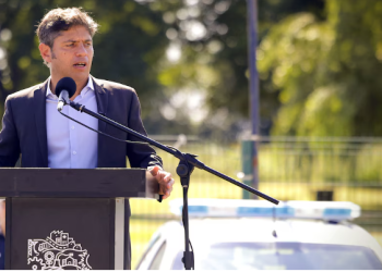 KICILLOF REPARTIÓ $28.600 MILLONES PARA SEGURIDAD EN 58 MUNICIPIOS DE LA PROVINCIA DE BUENOS AIRES