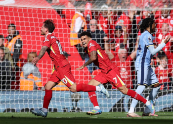 CON UN GOLAZO DE MAC ALLISTER, LIVERPOOL SE CONSAGRÓ CAMPEÓN DE LA PREMIER LEAGUE