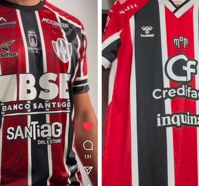 UN CLUB ARGENTINO ACUSÓ A OTRO DE COPIARLE LA CAMISETA Y AMENZA CON DEMANDARLO