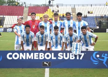 LA SELECCIÓN SUB 17 LE GANO A PERÚ EN EL SUDAMERICANO
