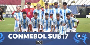 LA SELECCIÓN SUB 17 LE GANO A PERÚ EN EL SUDAMERICANO