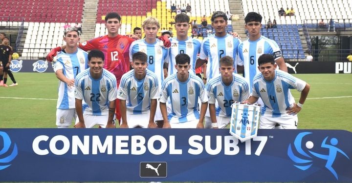 LA SELECCIÓN SUB 17 LE GANO A PERÚ EN EL SUDAMERICANO