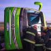 UN COLECTIVO DE LARGA DISTANCIA VOLCÓ EN EL CRUCE DE LAS RUTAS 51 Y 76