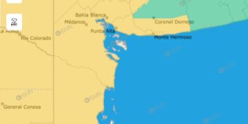 EL SERVICIO METEOROLÓGICO NACIONAL ANTICIPÓ TORMENTAS PARA EL LUNES CON UN NUEVO ALERTA AMARILLO