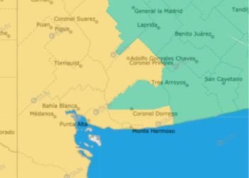 EXTIENDEN EL ALERTA AMARILLO POR TORMENTAS PARA BAHÍA Y LA ZONA