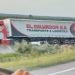 UN HOMBRE MANEJABA UN CAMION, SE DESCOMPENSÓ EN LA RUTA 3 Y TERMINÓ EN EL SALITRAL DE LA VIDRIERA