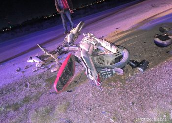 ALCOHOLIZADO CONDUCÍA UNA MOTO E IMPACTÓ CONTRA UN AUTO