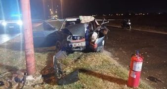 UN AUTOMOVILISTA PERDIÓ LA VIDA EN UN CHOQUE