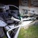 CERCA DE MEDANOS UN AUTO SE INCRUSTÓ DEBAJO DE UN SEMIRREMOLQUE EN LA RUTA 22