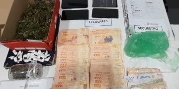 DOS PERSONAS APREHENDIDAS POR UNA CAUSA DE ESTUPEFACIENTES