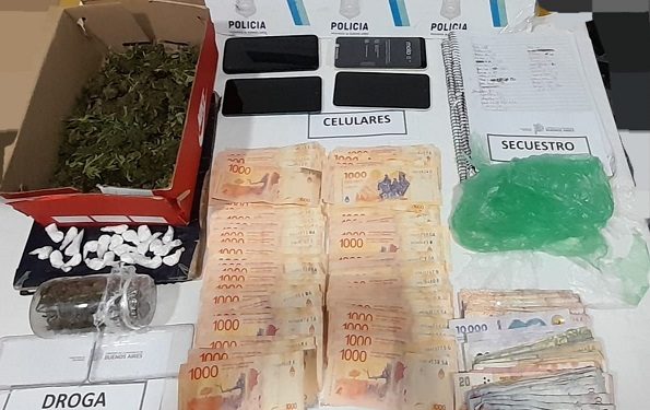 DOS PERSONAS APREHENDIDAS POR UNA CAUSA DE ESTUPEFACIENTES