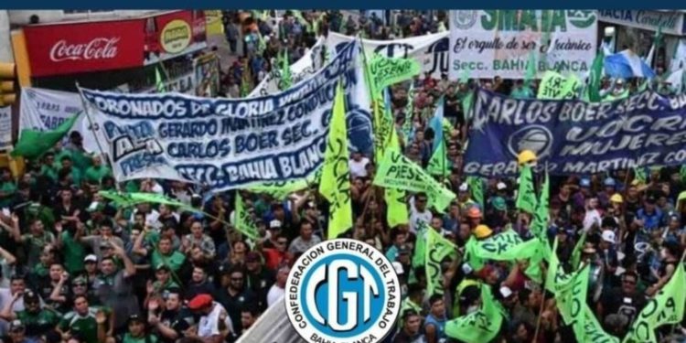 LA CGT BAHIENSE ANUNCIÓ QUE MARCHARÁ ESTE MIERCOLES POR EL MICROCENTRO