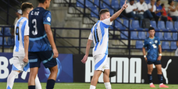 ARGENTINA SE RECUPERÓ DEL TRASPIÉ EN EL DEBUT Y GOLEÓ 4-1 A PARAGUAY EN EL SUDAMERICANO SUB 17 DE COLOMBIA