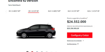 LOS CONSUMIDORES PUEDEN VER CUÁNTO CUESTA UN AUTO 0KM SIN IMPUESTOS NACIONALES