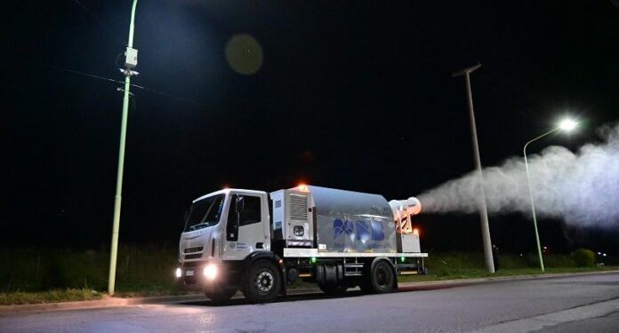 TRABAJOS DE FUMIGACIÓN PROGRAMADOS HASTA EL 23 DE ABRIL