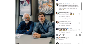 EL MENSAJE DE BRIATORE ANTES DEL DEBUT DE COLAPINTO CON ALPINE Y EL POSTEO DE FRANCO DESDE LA FÁBRICA