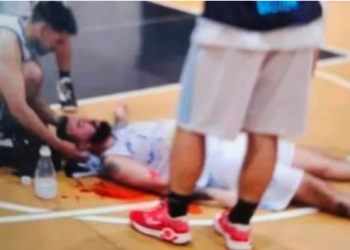 VIOLENTA AGRESIÓN EN UN PARTIDO DE BÁSQUET AMATEUR