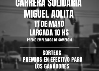 ALONSO: «ES UNA CARRERA SOLIDARIA POR EL CENTRO INTEGRADOR MARILLAC»