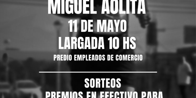 ALONSO: «ES UNA CARRERA SOLIDARIA POR EL CENTRO INTEGRADOR MARILLAC»