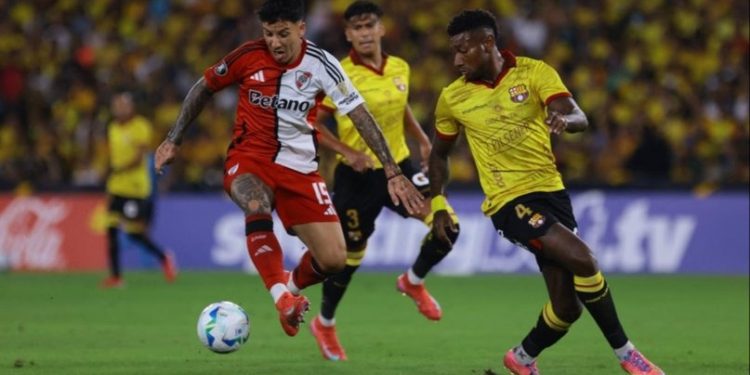 GANO RIVER EN ECUADOR Y QUEDO A UN PASO DE LOS OCTAVOS DE FINAL DE LA LIBERTADORES